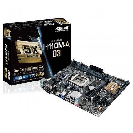 Asus H110M-A D3 LGA1151 Socket Mainboard